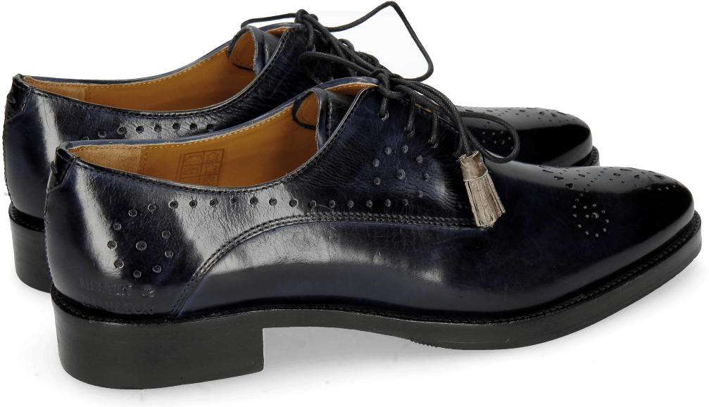 Derby Shoes Betty 2 Navy Tassel Smoke - Outdoor Shoe Clipart (1024x1024), Png Download