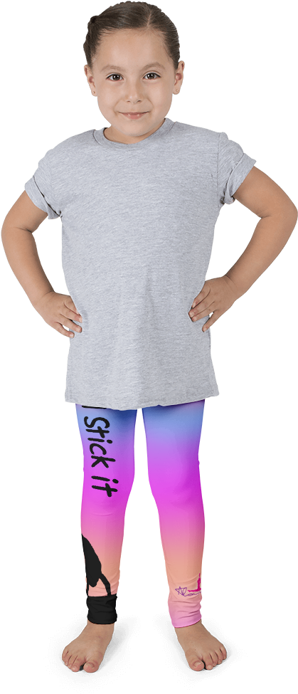 Vault Stick It - Mockup Tights Kids Clipart (1000x1000), Png Download