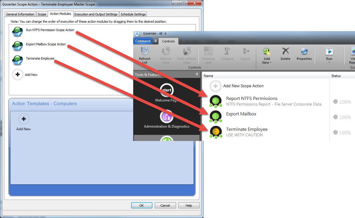 Process Automation Step 1 Configure Each Action Module - Computer Icon Clipart (1218x750), Png Download