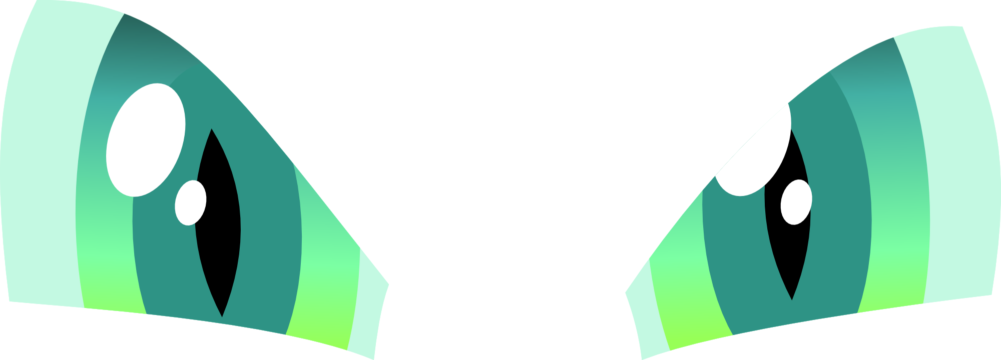 Eyes Clipart (2000x720), Png Download