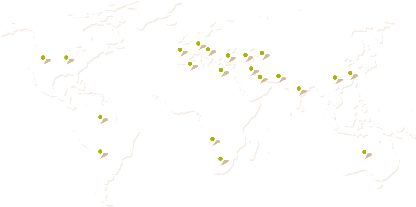 Global Operations - World Map High Resolution Blank Clipart (857x427), Png Download