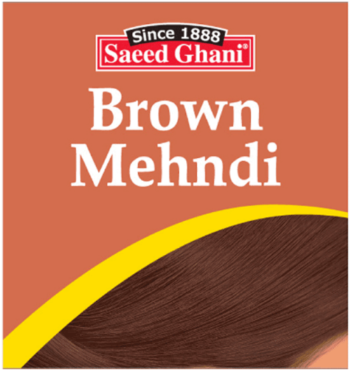 Saeed Ghani Herbal Hairs Brown Mehndi Dry - Saeed Ghani Mehndi For Hair Clipart (640x640), Png Download