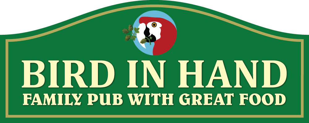Bird In Hand Pub Logo - Sign Clipart (1000x400), Png Download