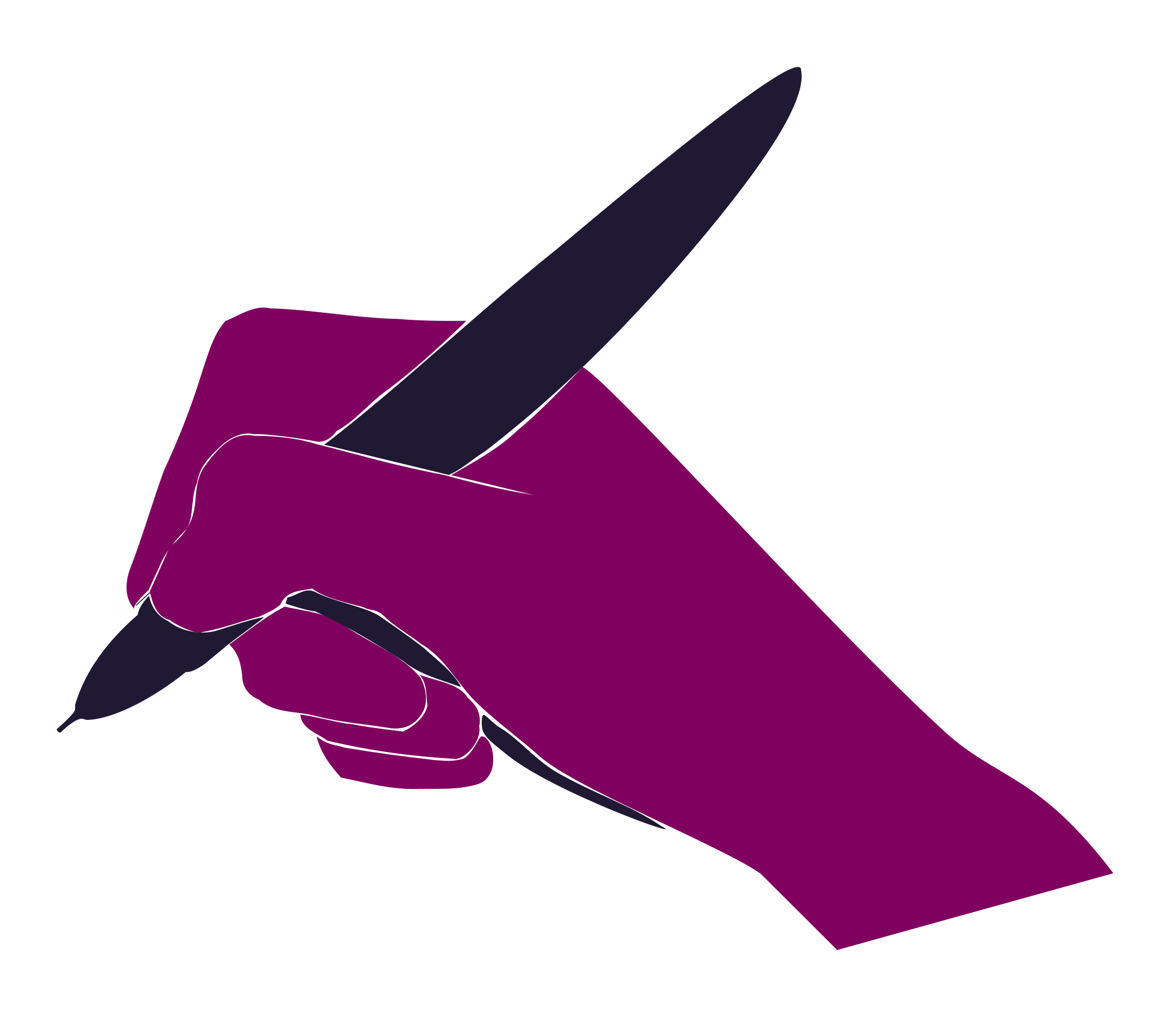 Jpg Free Download Big Image Png - Pen In Hand Clipart Transparent Png (2400x2192), Png Download