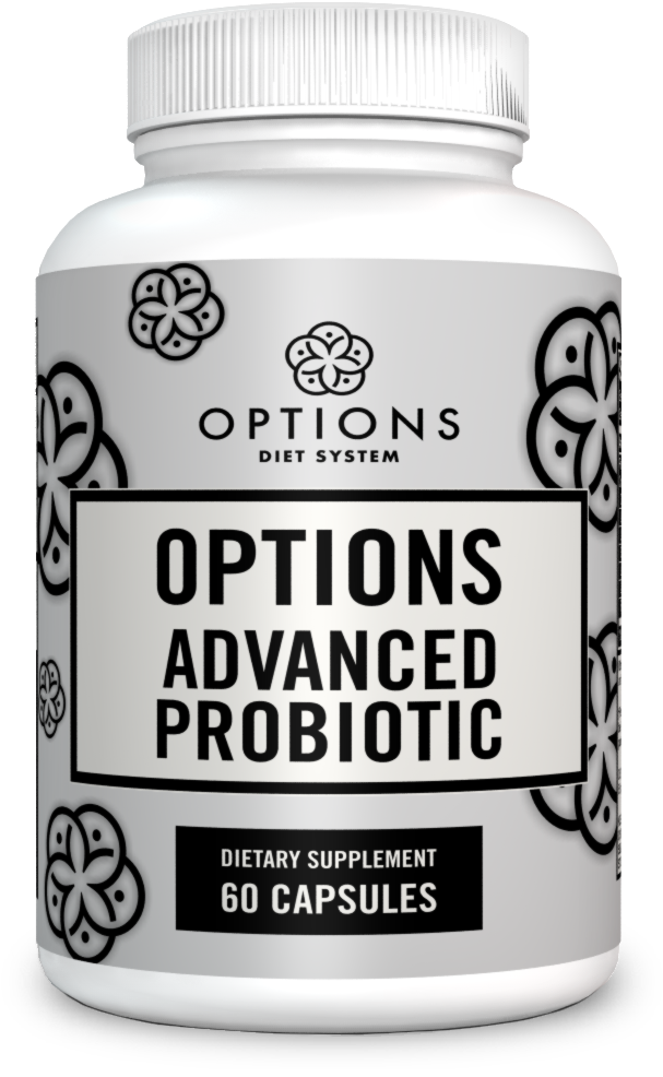 Gmp* Certified Options Advanced Probiotic - Bottle Clipart (1080x1080), Png Download