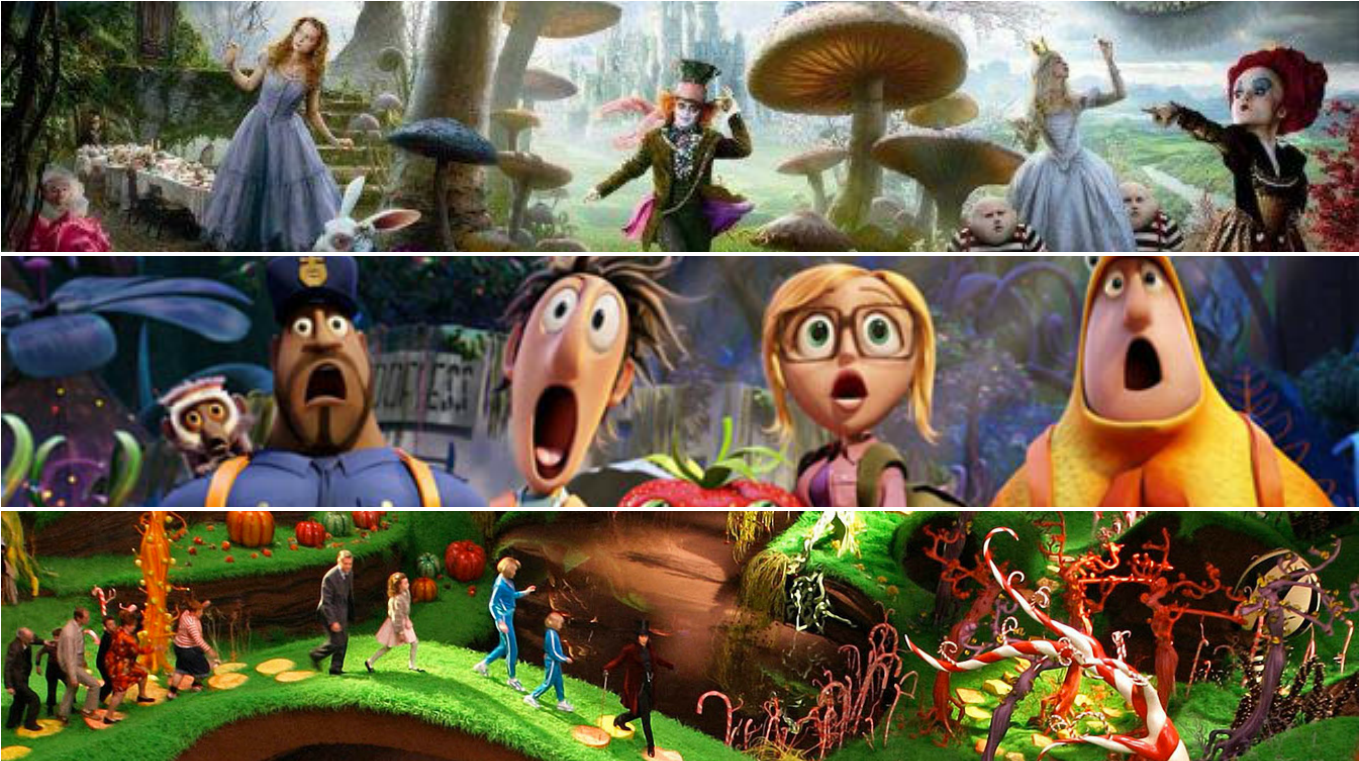 Peliculas Png , Png Download - Alice In Wonderland Capa Clipart (1359x761), Png Download