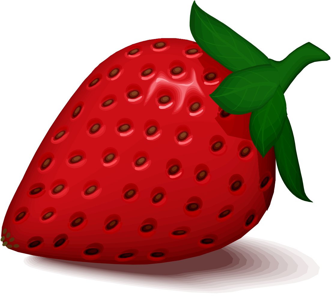 Strawberry By Cactus Cowboy - Strawberry Clipart Png Transparent Png (1151x1024), Png Download