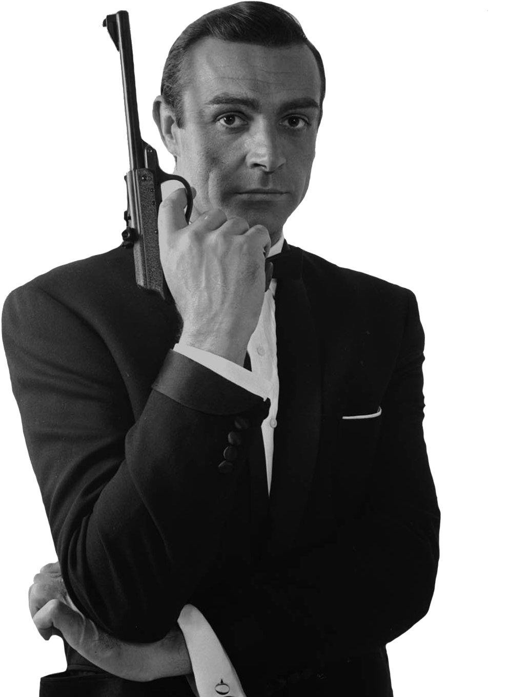 Sean Connery James Bond - James Bond Clipart (1159x1371), Png Download