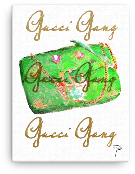 "gang" Art Canvas - Christmas Card Clipart (1000x1000), Png Download