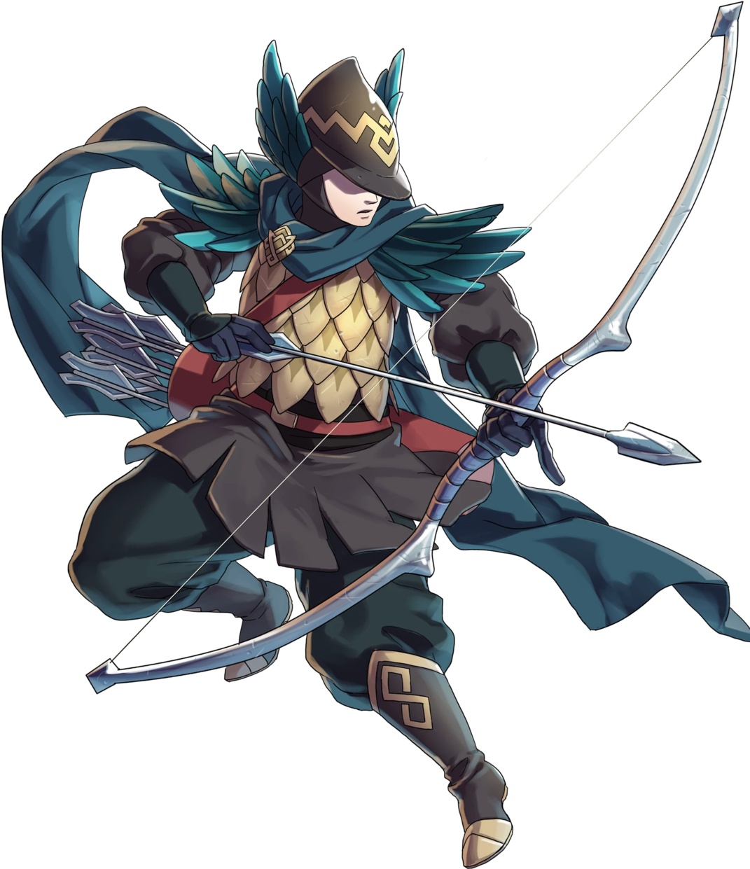 Fire Emblem Heroes Bow Clipart (1200x1368), Png Download