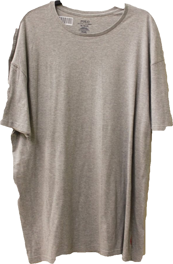 Ralph Lauren Polo Mens Grey T Shirt, Size 2xl, New - Long-sleeved T-shirt Clipart (590x897), Png Download