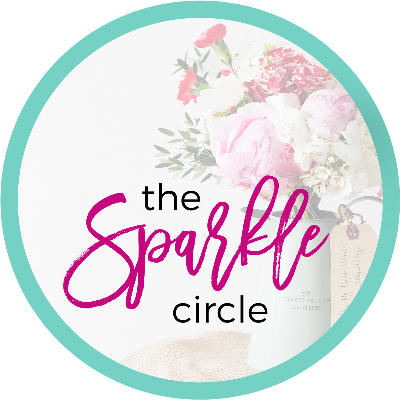 So Together With My Sisters, Andie And Marva , I Invite - White Circle Transparent Inner Clipart (1599x1600), Png Download