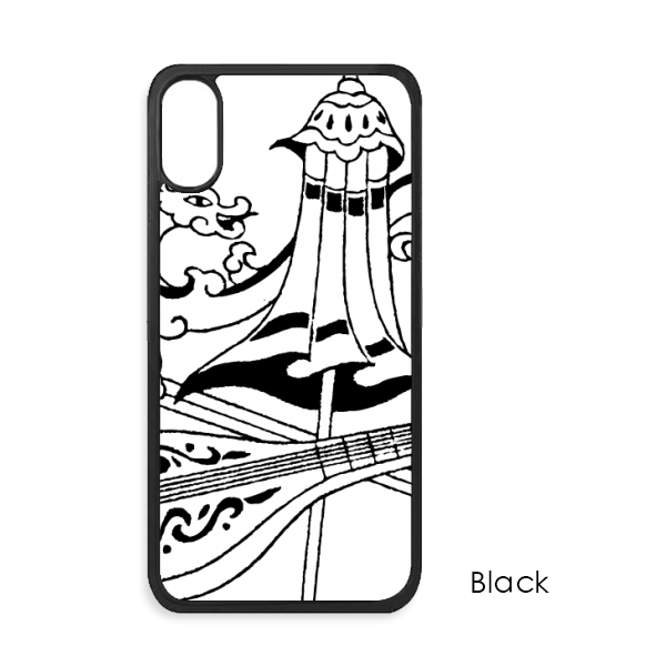 Chinese Umbrella Sword Dragon Drawing For Iphone X - Mobile Phone Case Clipart (600x600), Png Download
