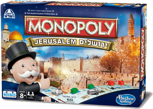 The Classic Game You Know And Love, But In Jerusalem - Christian Monopoly Clipart (650x650), Png Download