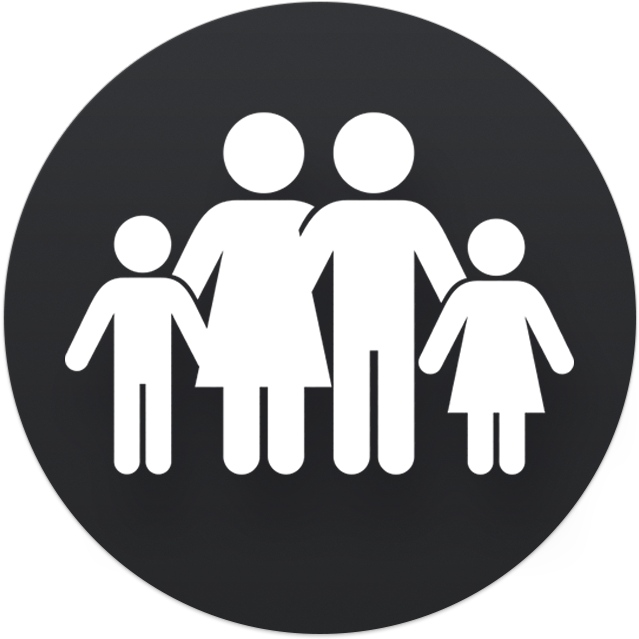 All Parents With Infants Are Kindly Requested To Leave - Family Clipart (639x639), Png Download