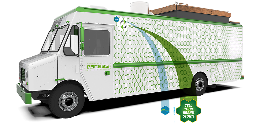 We Tell Your Sustainable Story - Food Truck Clipart (980x490), Png Download