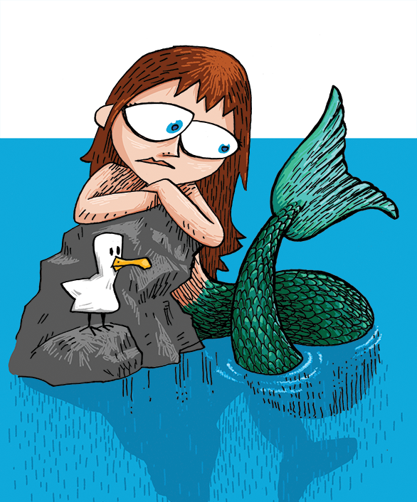 Illo1 - Cartoon Clipart (586x706), Png Download