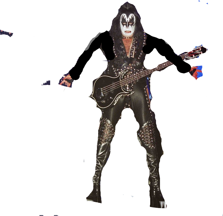Gene Simmons - - Illustration Clipart (729x706), Png Download