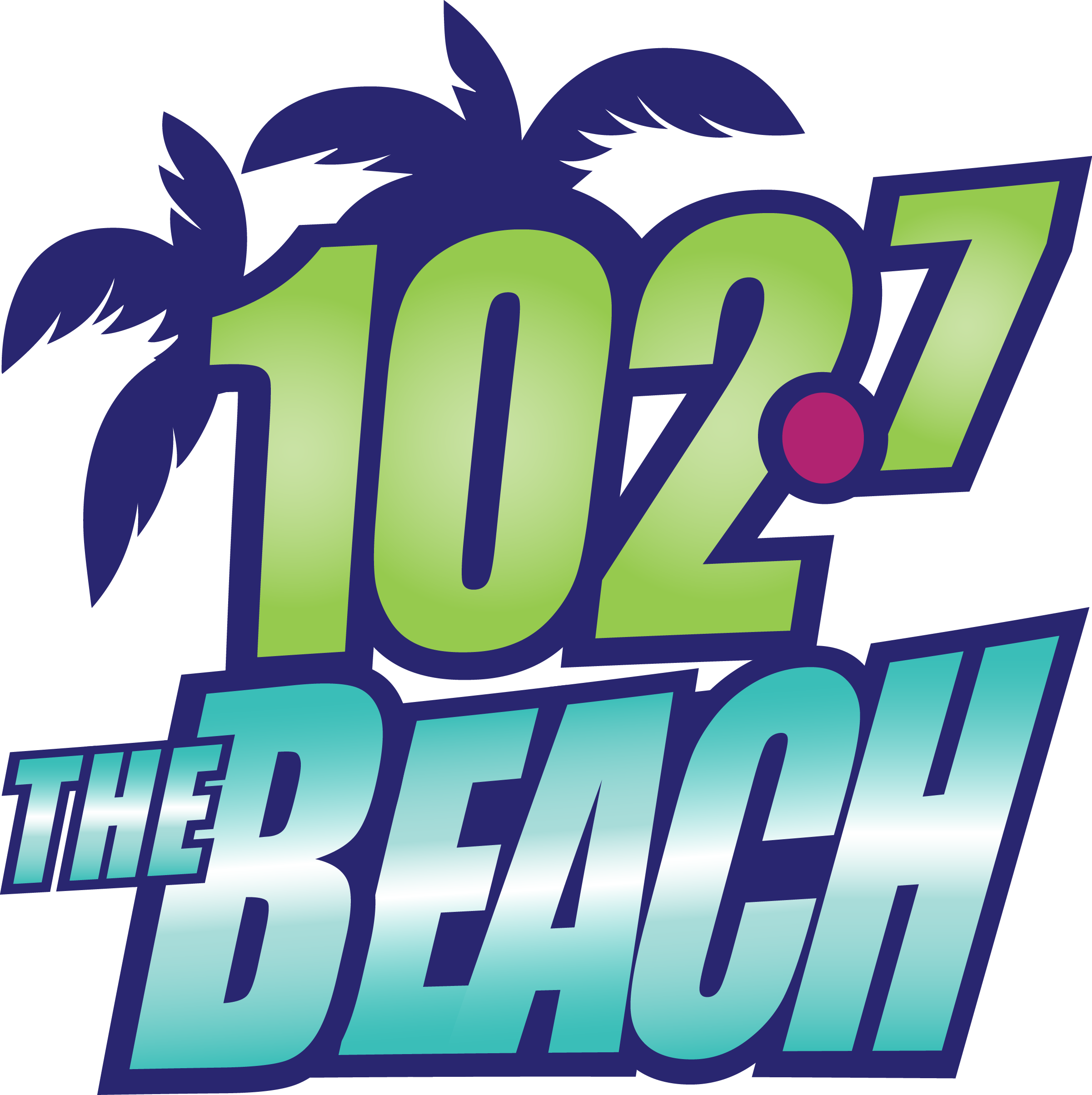 Interviews - 102.7 The Beach Logo Clipart (2403x2410), Png Download