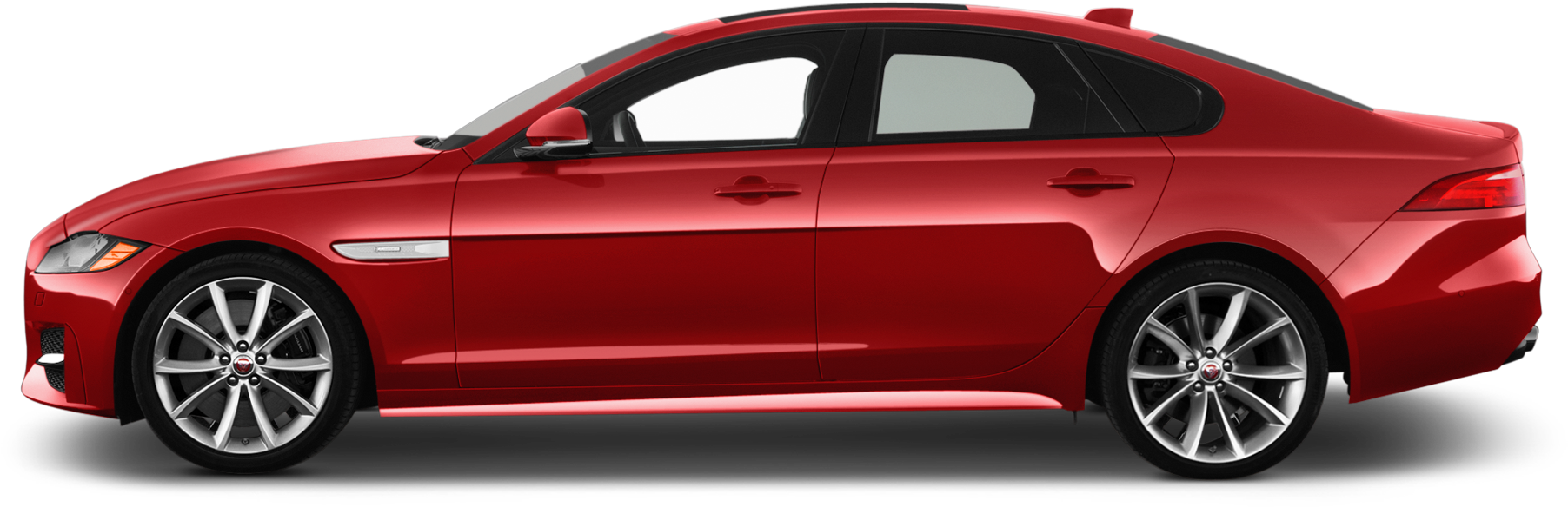 Jaguar Transparent Side View - 2016 Jaguar Xf Side Clipart (2048x1360), Png Download