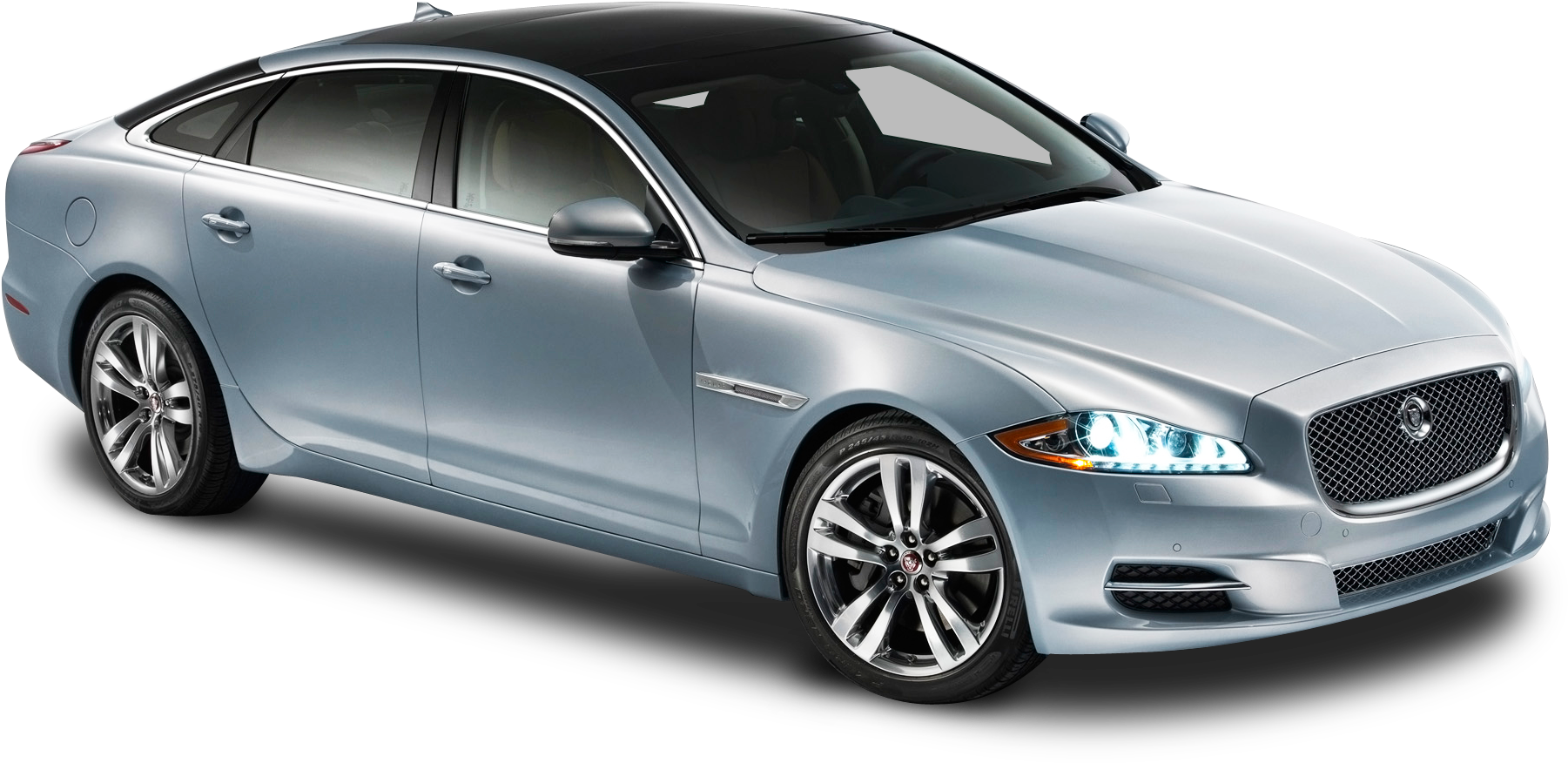 Jaguar Xj Car Png Image - X Type Jaguar 2013 Clipart (1801x876), Png Download