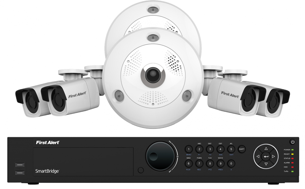 Poeip 16ch Nvr 4tb 2 3mp360 Cam 4 2mpcam - Video Camera Clipart (1000x621), Png Download
