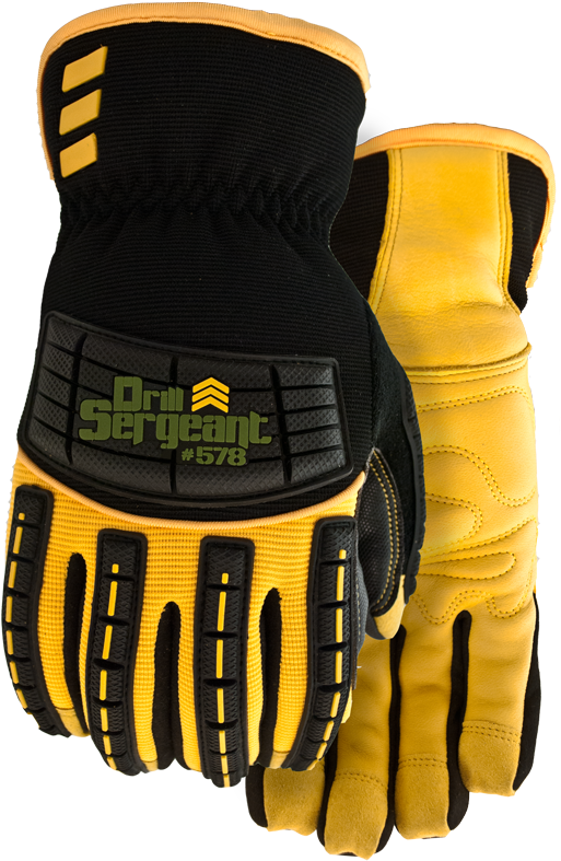 578 Drill Sergeant - Drill Sergeant Gloves Clipart (545x800), Png Download