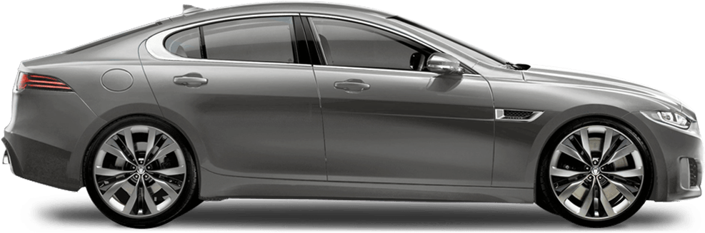 Car Features - All New Jaguar Xe Spy Shots Clipart (1000x423), Png Download