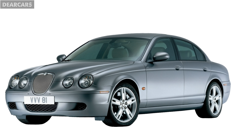 Jaguar S Type / Sedan / 4 Doors / 1999 2007 / Front - 2006 Jaguar S Type R Clipart (900x500), Png Download