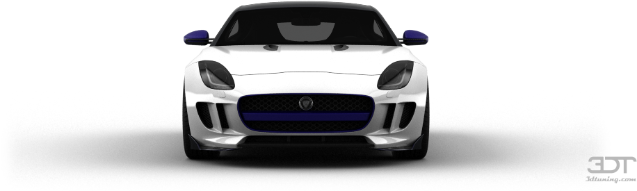 Jaguar F-type Coupe - 3d Tuning Clipart (1004x373), Png Download