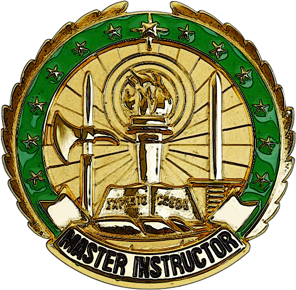 Military Police Instructor Badge Clipart (600x600), Png Download