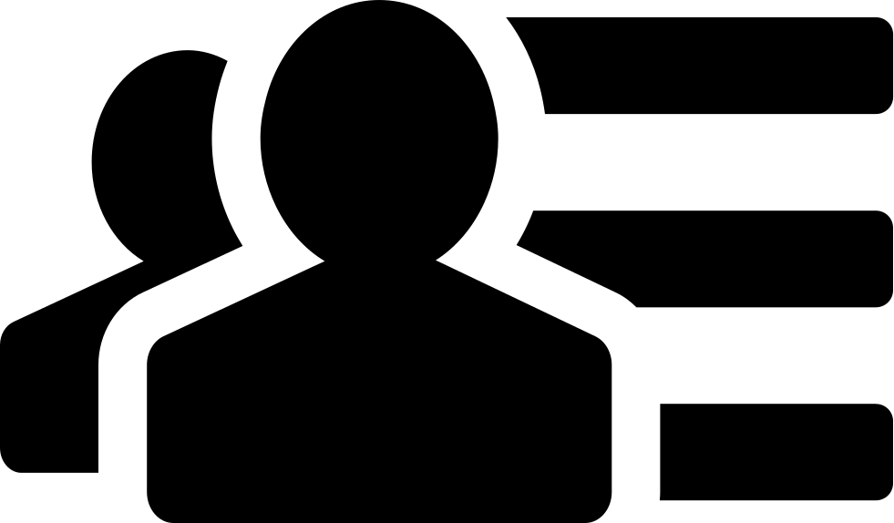 Png File Svg - Demographics Icon Png Clipart (981x574), Png Download