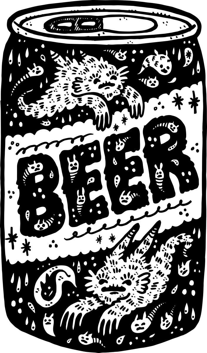 Beer At Getdrawings Clipart (704x1199), Png Download