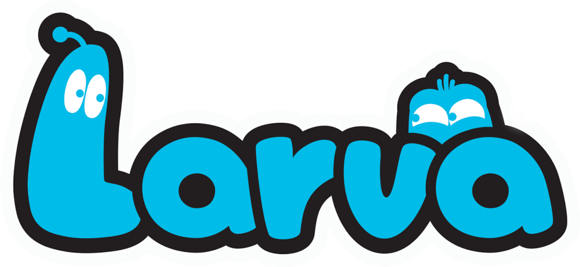 Larva - Larva Logo Png Clipart (1280x544), Png Download
