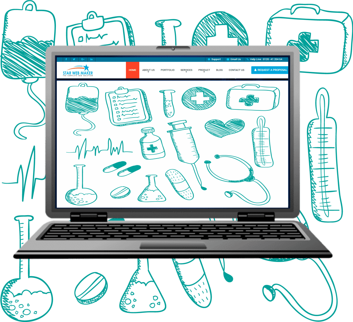 Health Portal - Desenhos De Instrumentos Medicos Clipart (1130x1030), Png Download