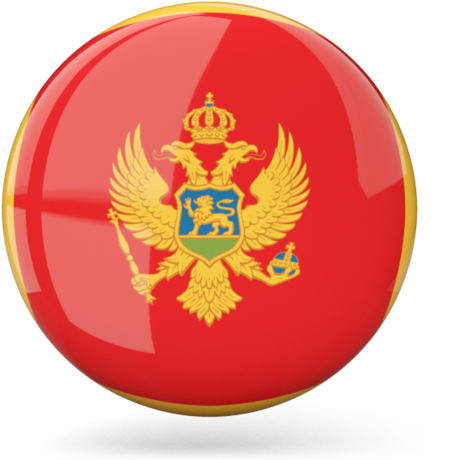 Deluxe Vip Apartments - Montenegro Flag Icon Clipart (640x480), Png Download