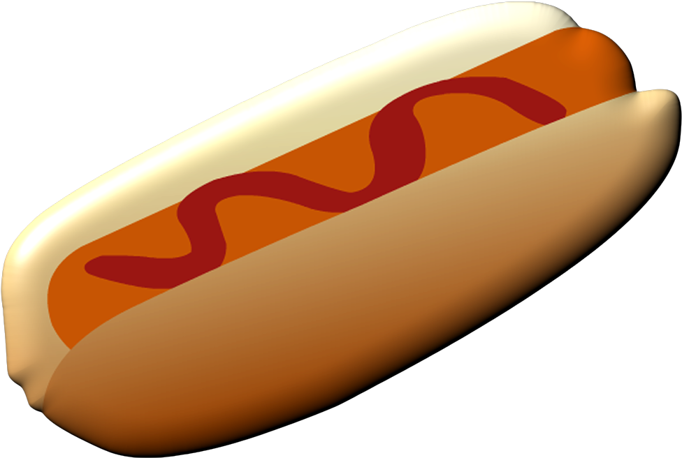 Que Te Como*✿* - Dodger Dog Clipart (1008x709), Png Download