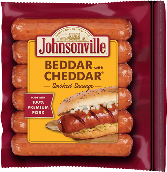 Fullview - Johnsonville Jalapeno Cheddar Brats Clipart (800x576), Png Download