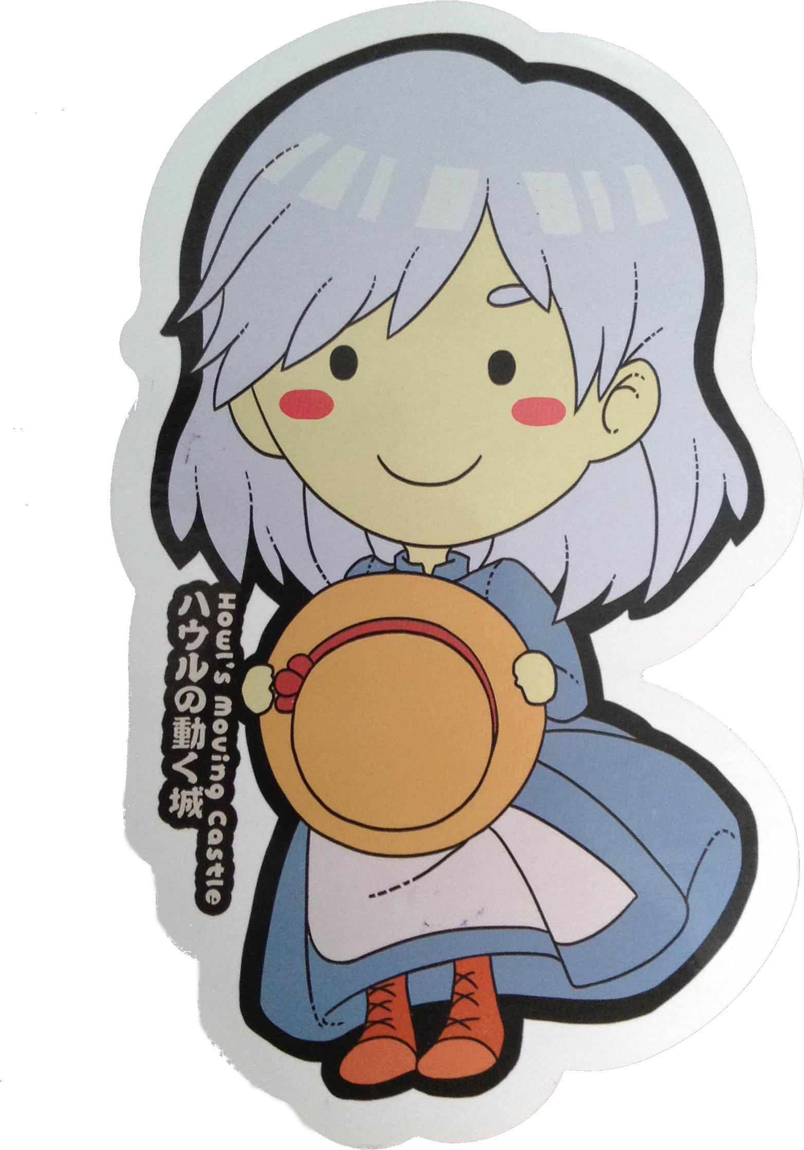 Studio Ghibli's Howl's Moving Castle - Cartoon Clipart (1564x2236), Png Download