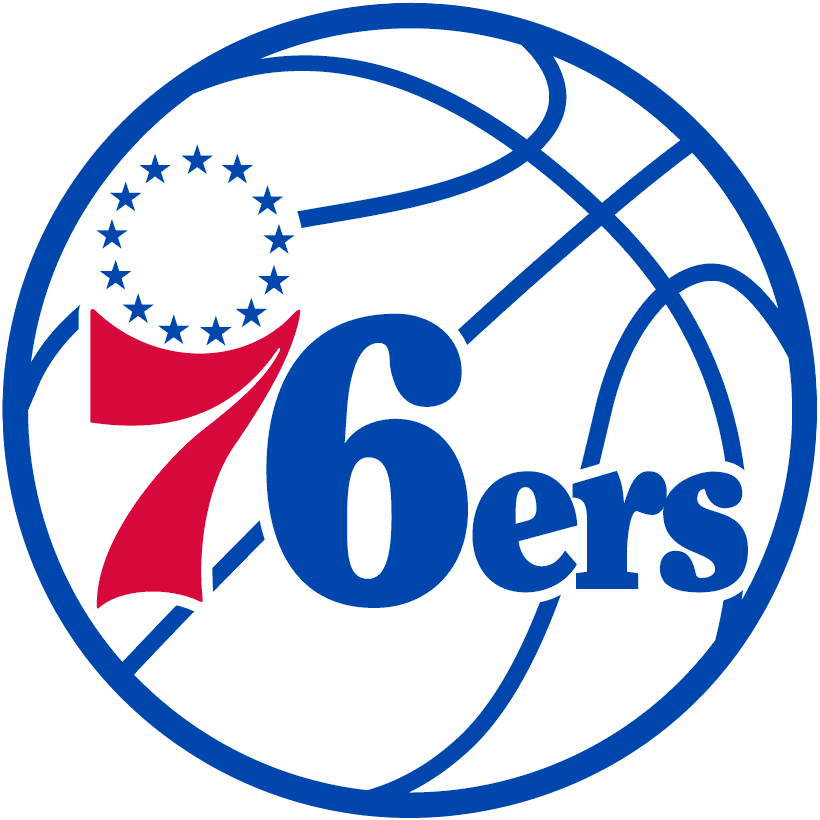 76ers Logo - Philadelphia 76ers Logo Clipart (820x820), Png Download