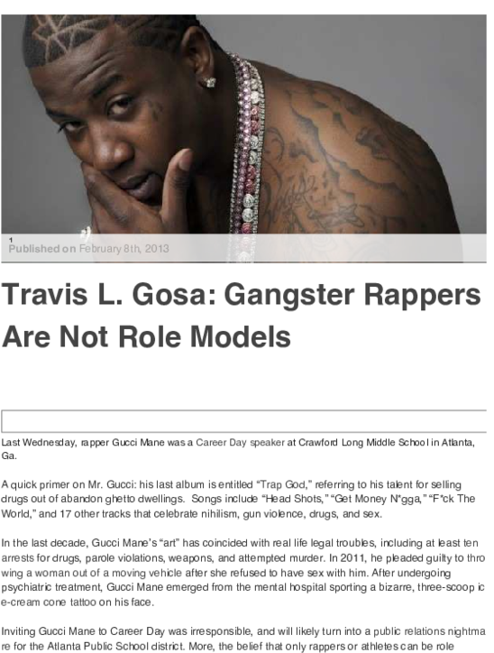 Pdf - Gucci Mane Ice Cream Tattoo Clipart (600x776), Png Download