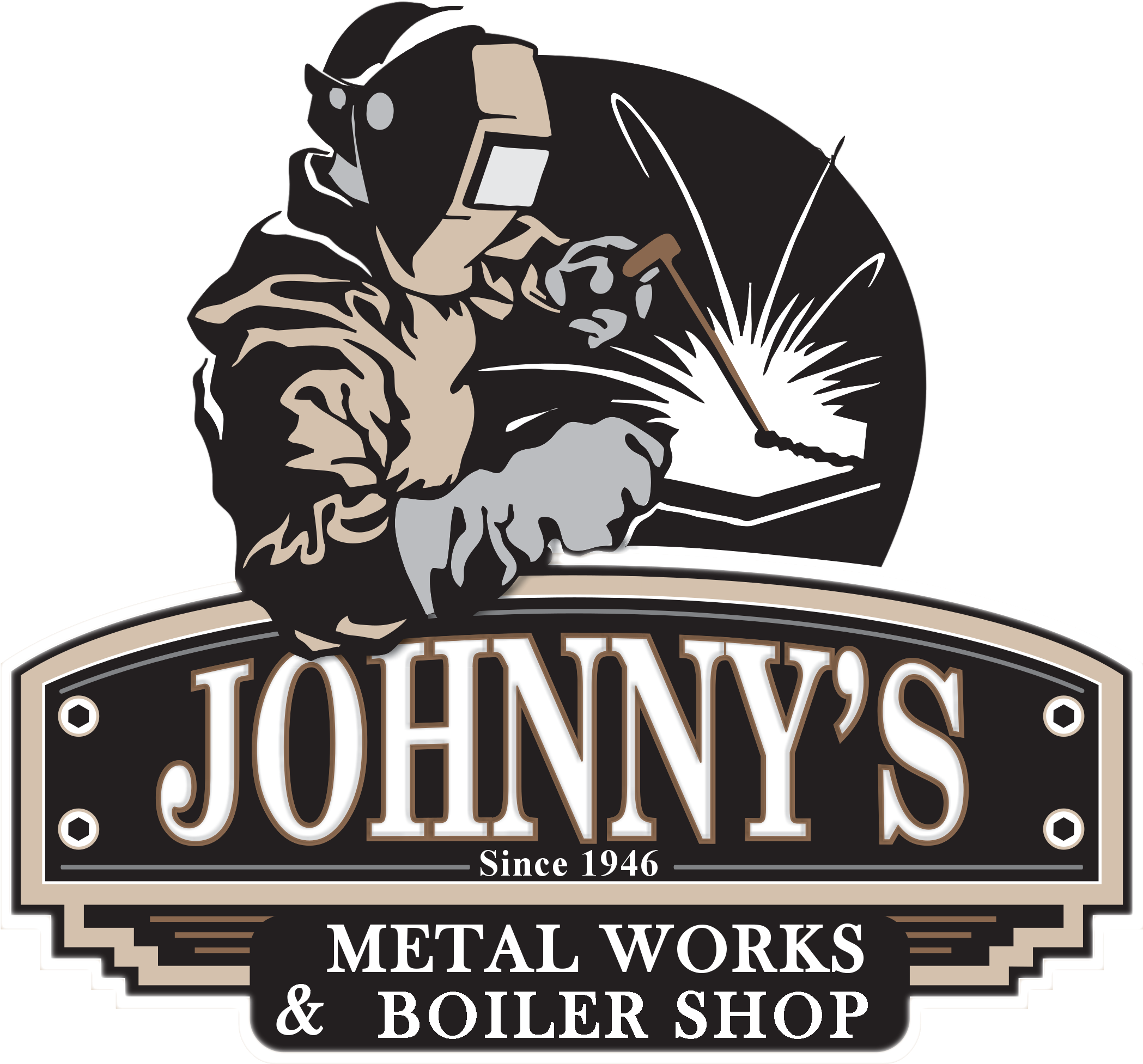 Johnny's Boiler Shop Logo - Illustration Clipart (2224x2052), Png Download