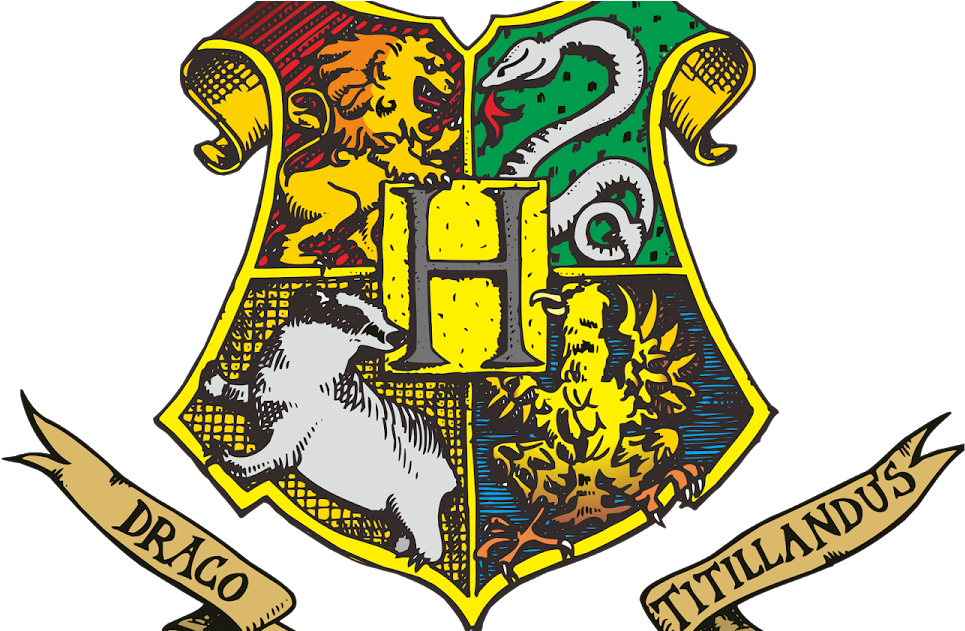 Logo Hogwarts Vector Cdr & Png Hd - High Resolution Hogwarts Logo Clipart (1200x630), Png Download