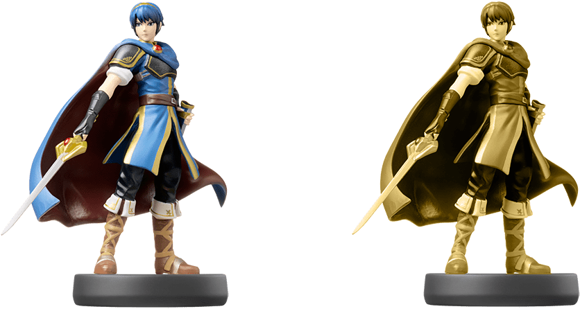 Marth - Amiibo Figurines Clipart (1000x537), Png Download