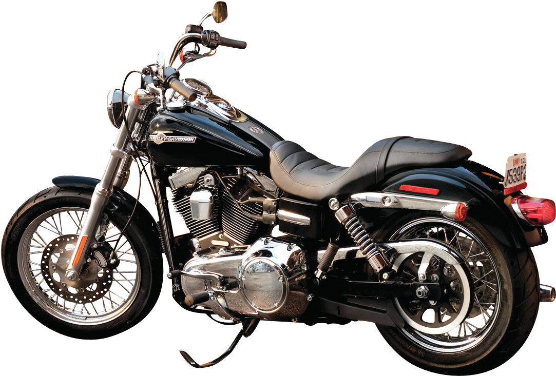 Black Harley Davidson Motorcycle Bike Transparent Png - Delhi Auto Expo 2012 Bikes Clipart (1158x808), Png Download