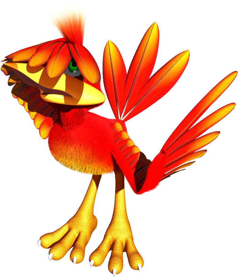 Kazooie - Banjo Tooie Kazooie Clipart (842x945), Png Download