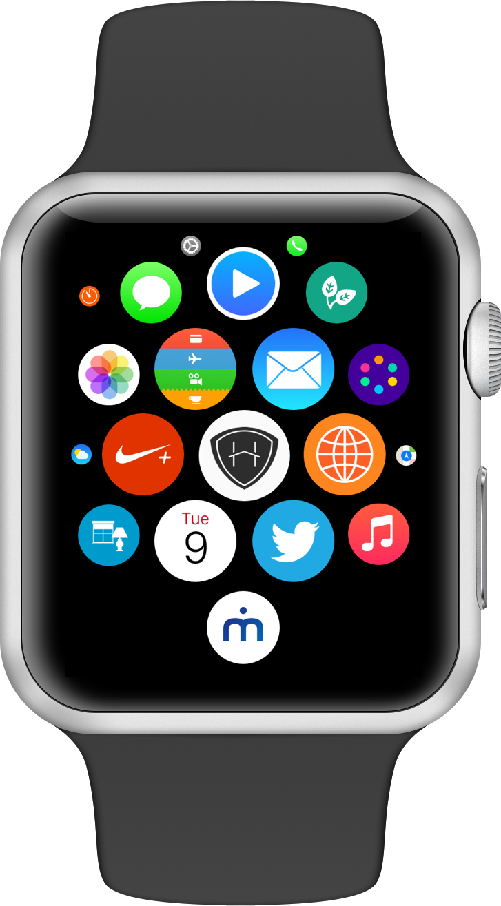Watch 1 - Apple Watch 3 Vector Clipart (727x1315), Png Download