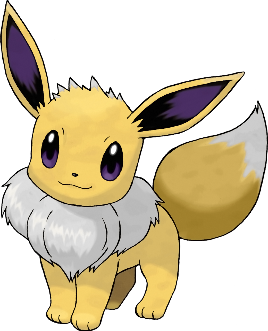 Eevee Jolteon Recolor - Pokemon Eevee Clipart (1280x1280), Png Download