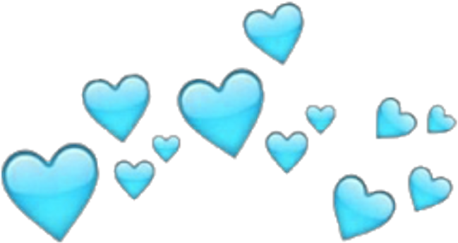 Blue Hearts Png Clipart (1024x1024), Png Download