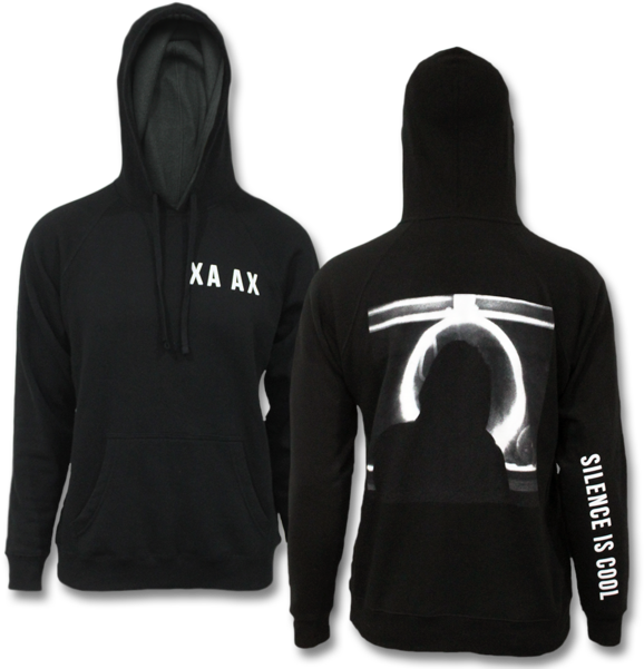 Silence Is Cool Hoodie - Cool Hoodie Clipart (600x600), Png Download